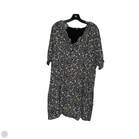 Dress Casual Midi By Madewell In Floral Print, Size: Xl