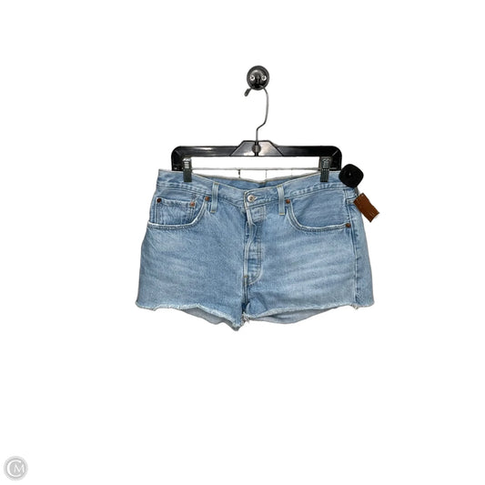 Shorts By Levis In Blue Denim, Size: 14