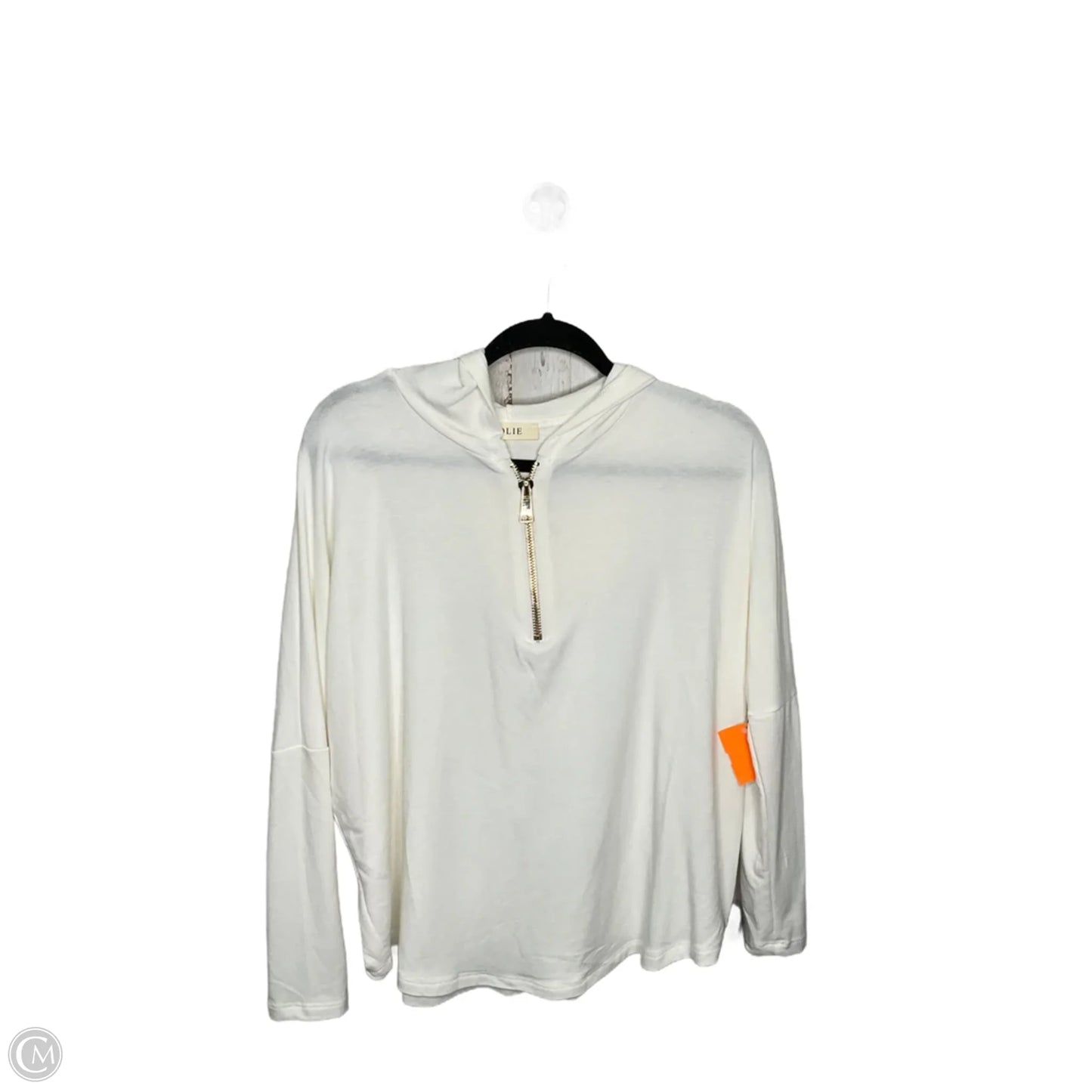 Top Long Sleeve By Jolie In White, Size: S