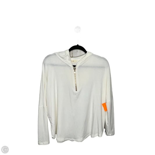 Top Long Sleeve By Jolie In White, Size: S
