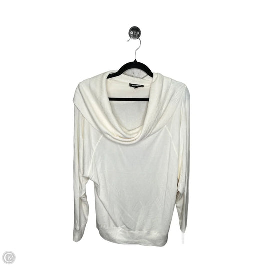Top Long Sleeve By Express In White, Size: S