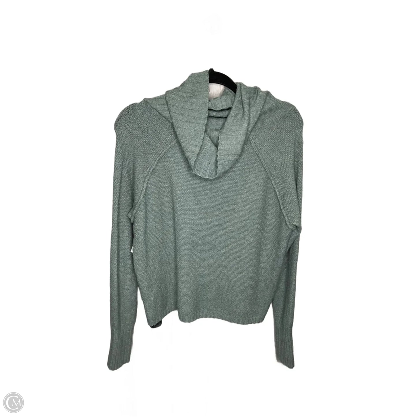 Top Long Sleeve By Pink Rose In Green, Size: M