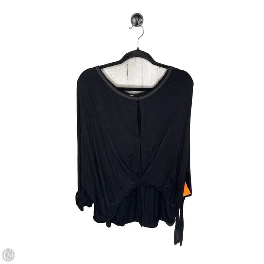 Top Long Sleeve By Altard State In Black, Size: L