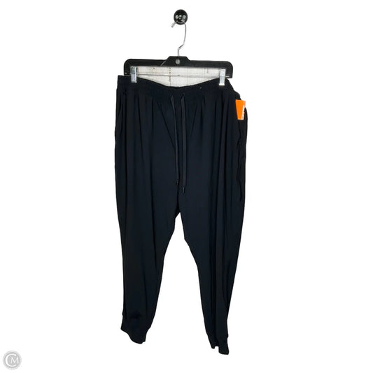 Athletic Pants By Clothes Mentor In Black, Size: Xl