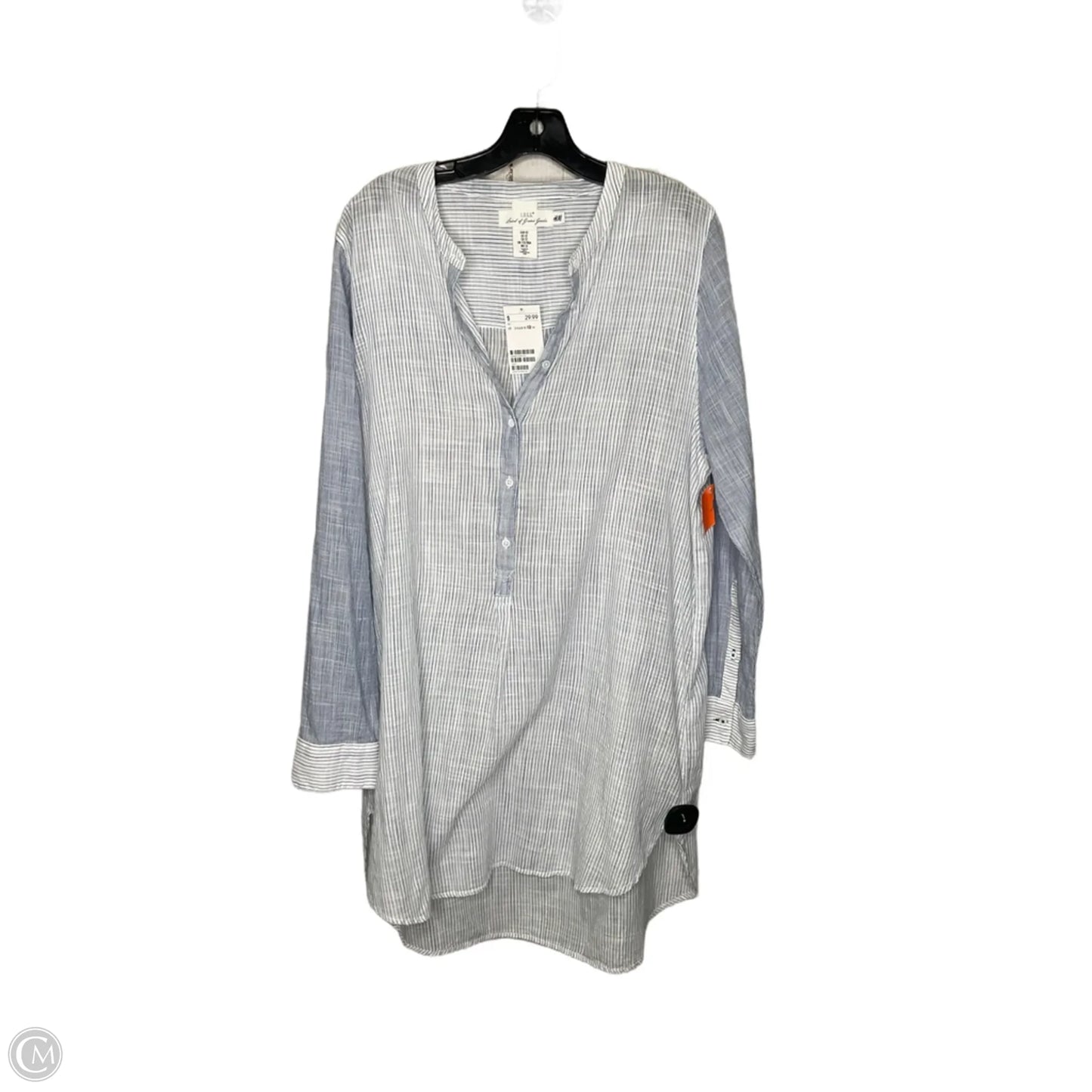 Dress Casual Midi By Logg In Blue, Size: 12