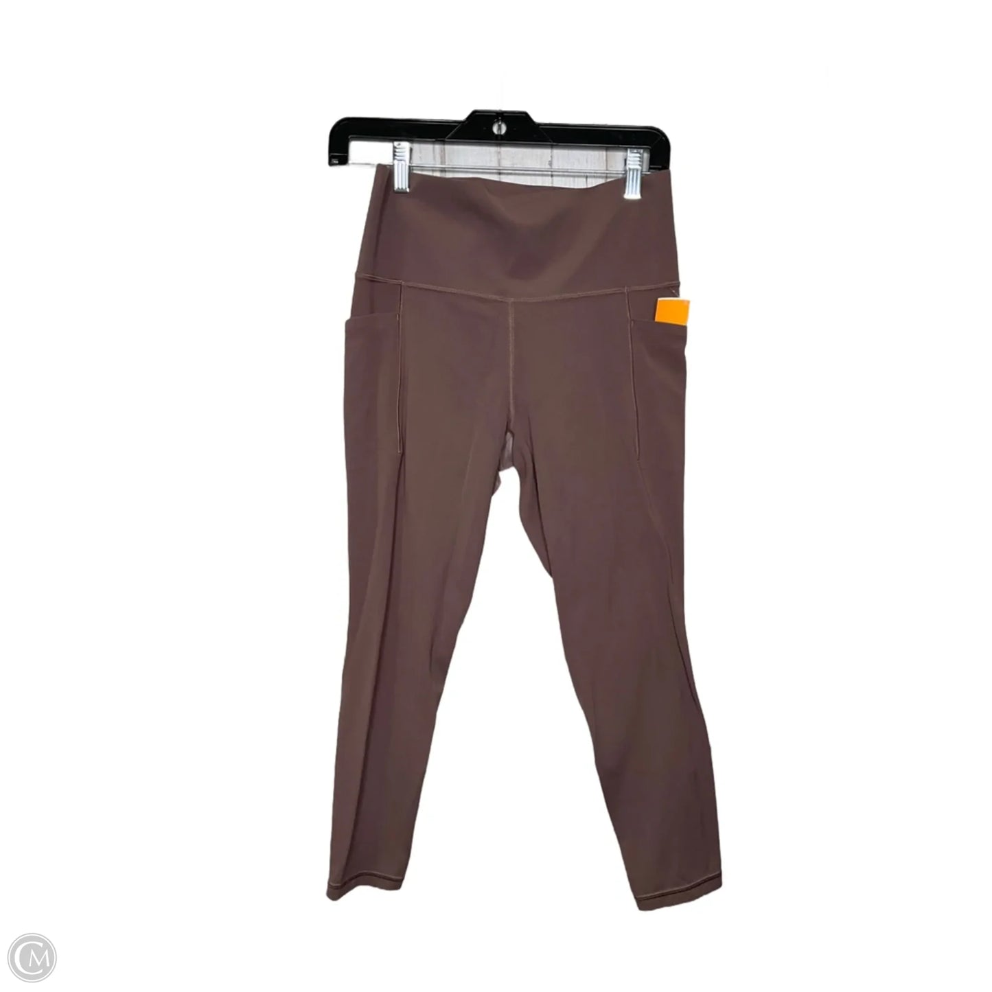 Athletic Leggings By Athleta In Mauve, Size: M