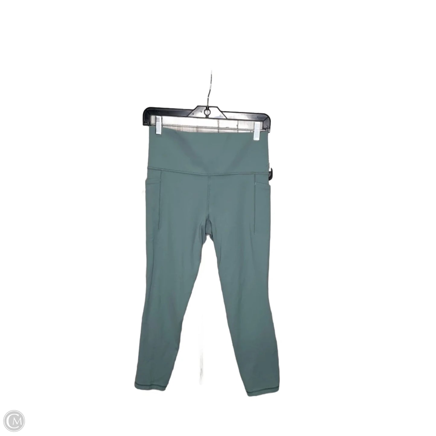 Athletic Leggings By Athleta In Blue, Size: M