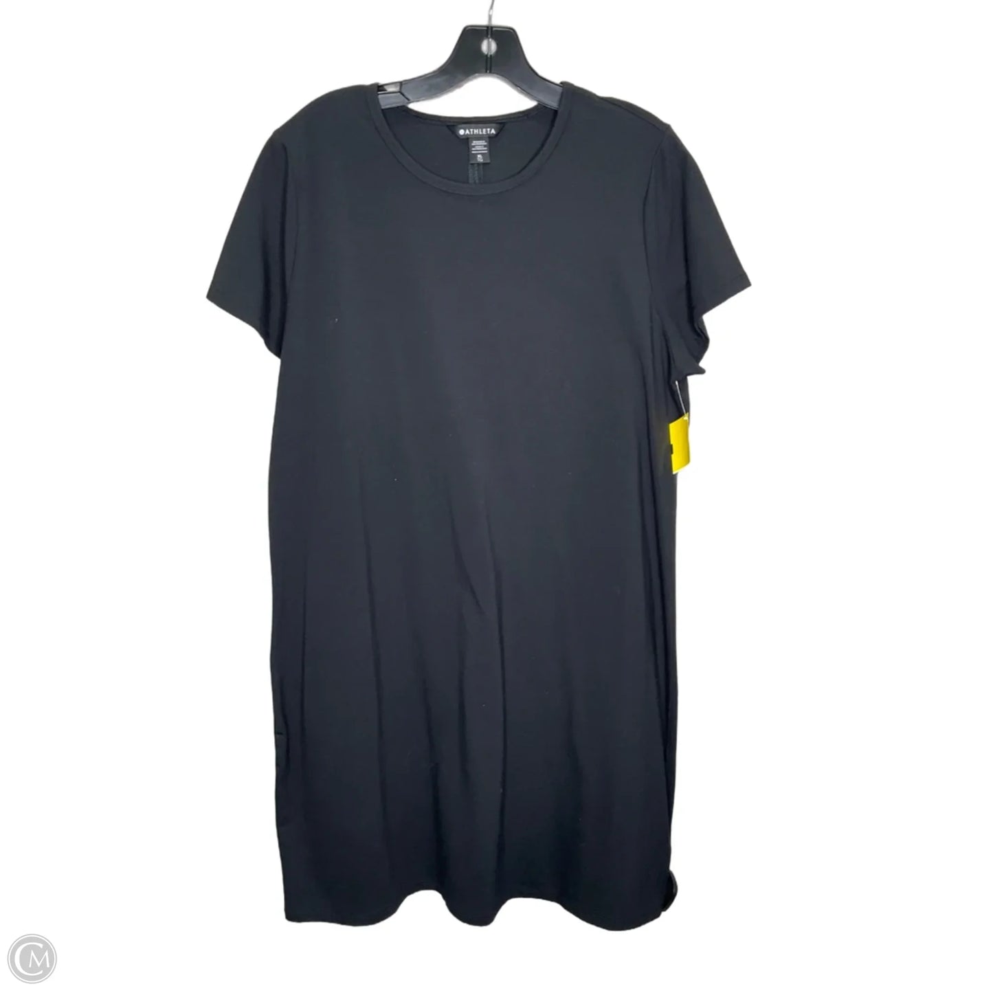 Athletic Dress By Athleta In Black, Size: Xl