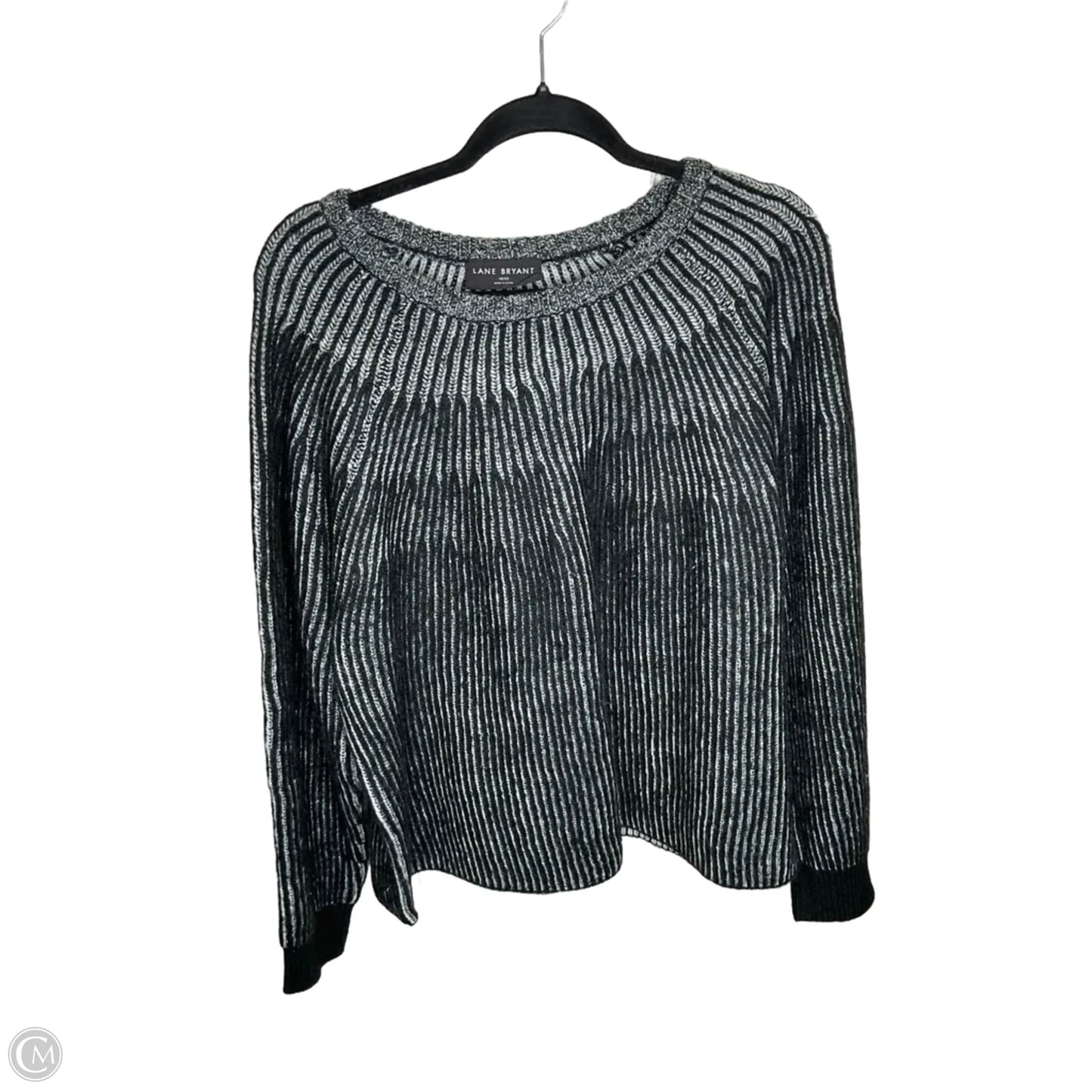 Sweater By Lane Bryant In Black, Size: 18