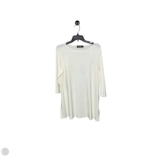 Dress Casual Midi By Sympli In Cream, Size: L