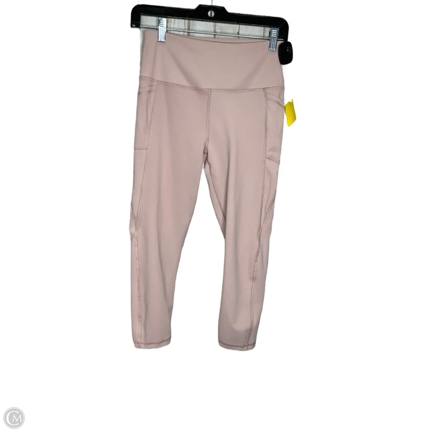 Athletic Leggings By Gottex In Pink, Size: M