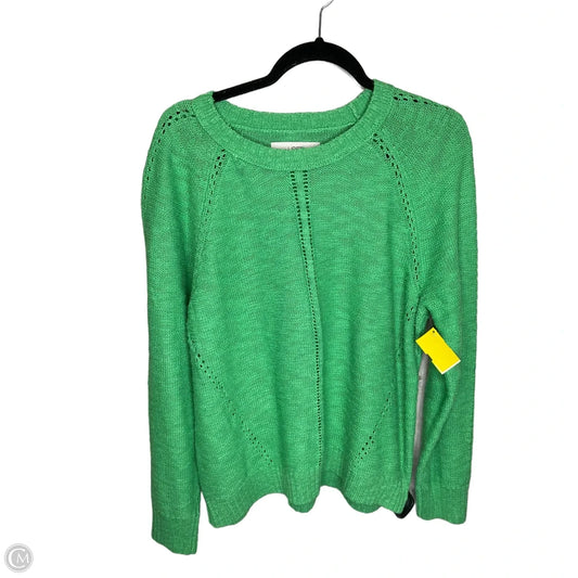 Sweater By Loft In Green, Size: Xl