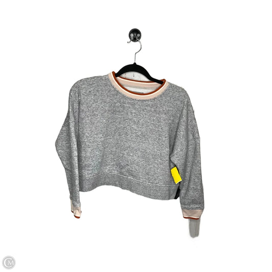 Top Long Sleeve By Madewell In Grey, Size: Xs
