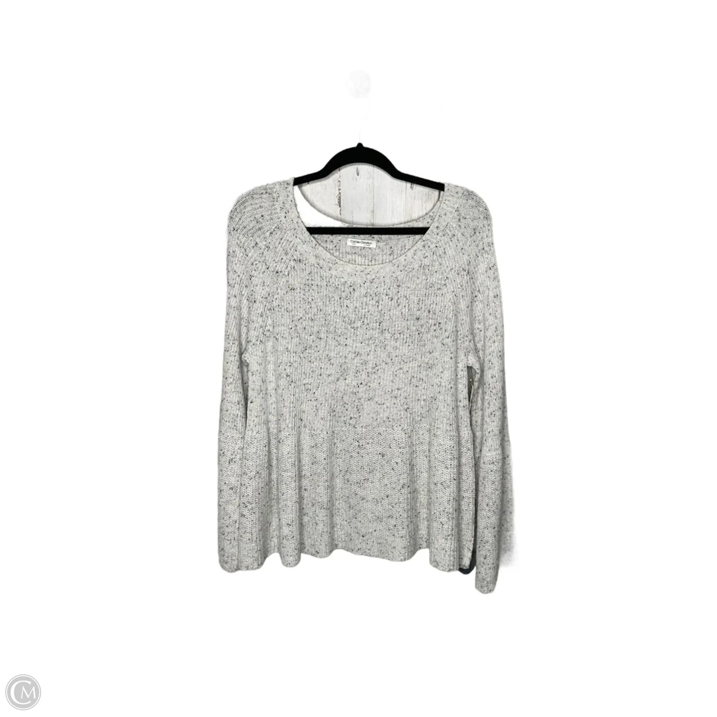 Sweater By Clothes Mentor In Grey, Size: M