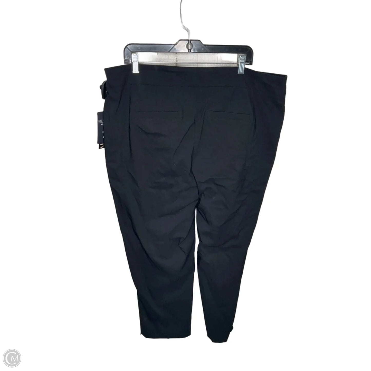 Pants Dress By Zac And Rachel In Black, Size: 20