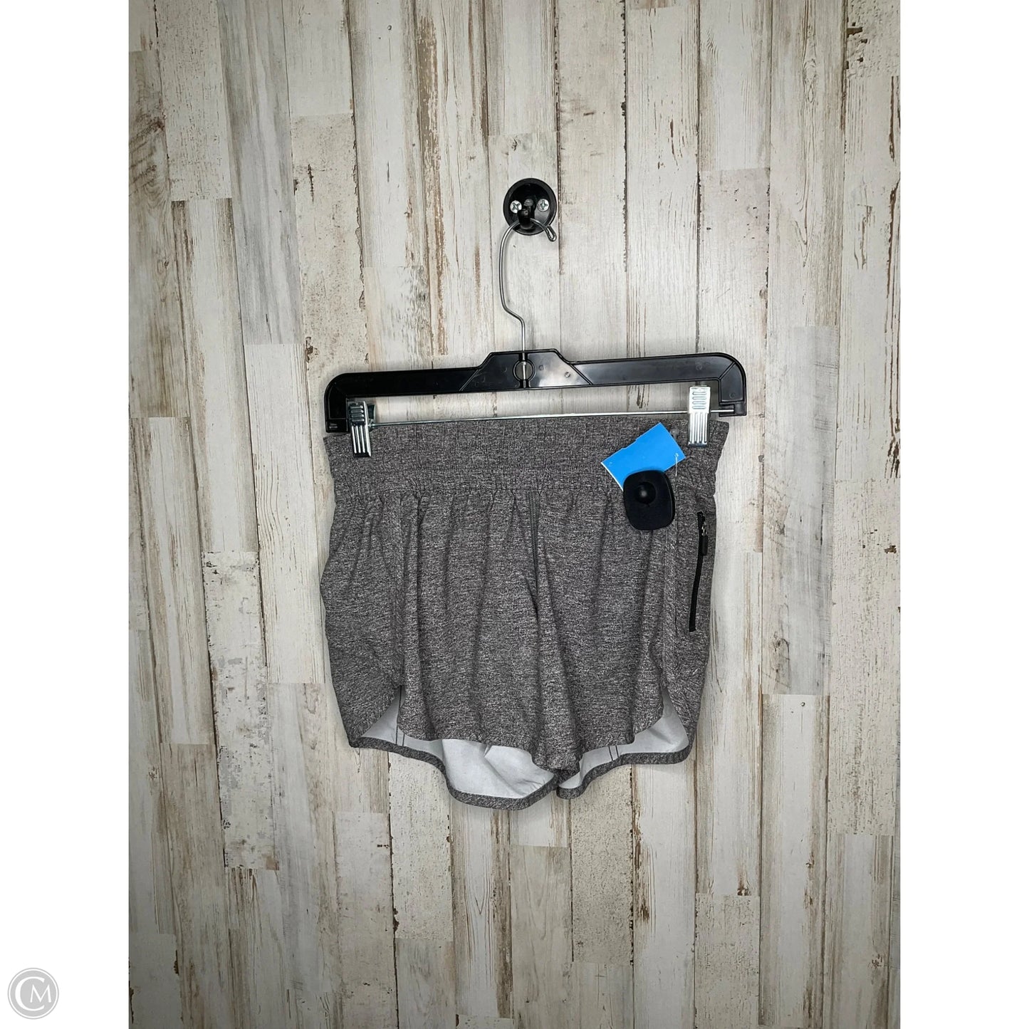 Athletic Shorts By Lululemon In Grey, Size: 6