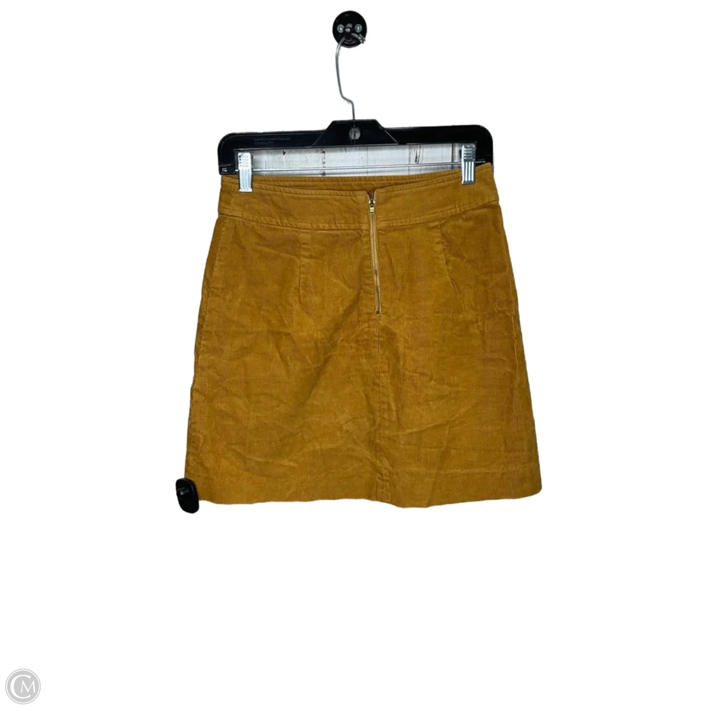 Skirt Midi By J. Crew In Yellow, Size: 0