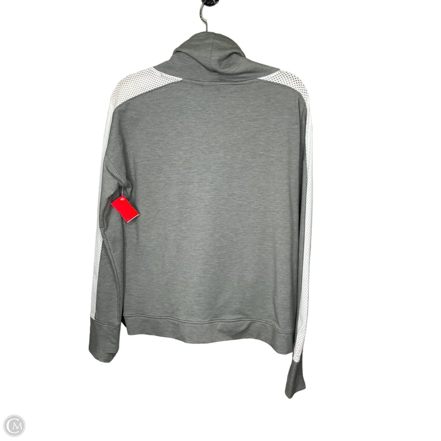 Athletic Jacket By Under Armour In Grey, Size: L