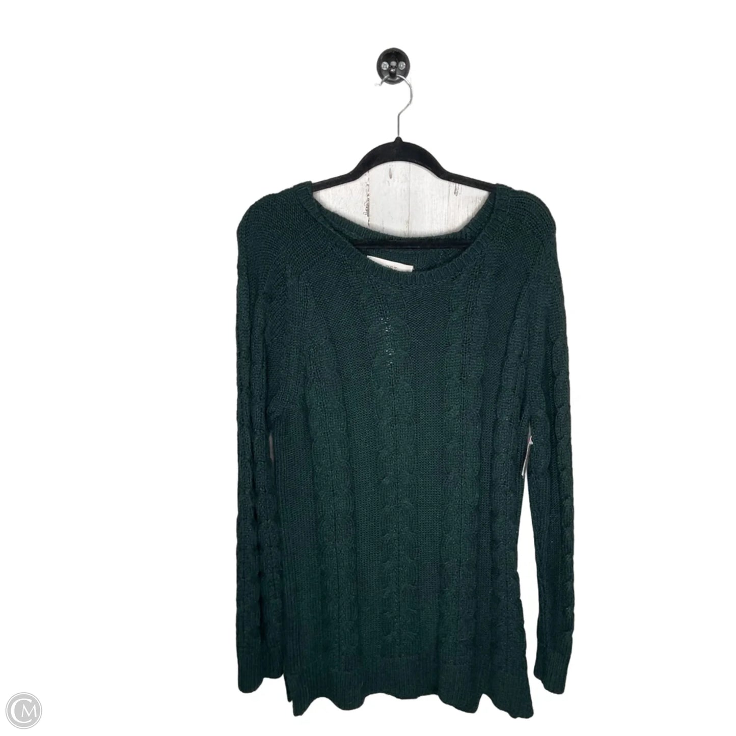 Sweater By Loft In Green, Size: Xl