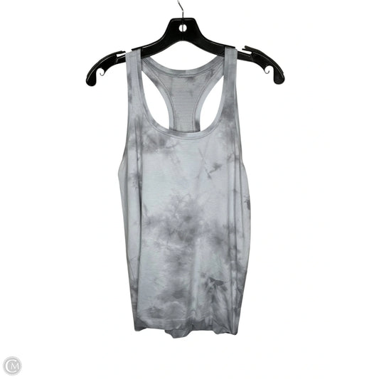Athletic Tank Top By Lululemon In Grey, Size: 8