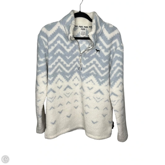 Sweater By Pink In Blue & White, Size: S