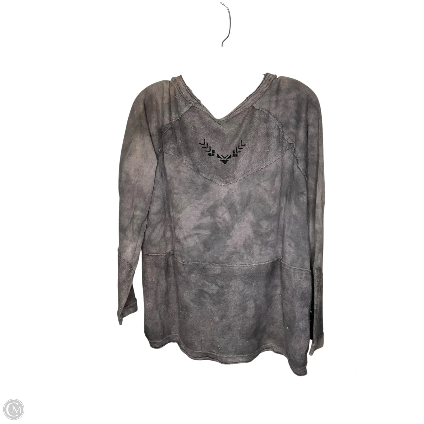 Top Long Sleeve By Free People In Grey, Size: Xl