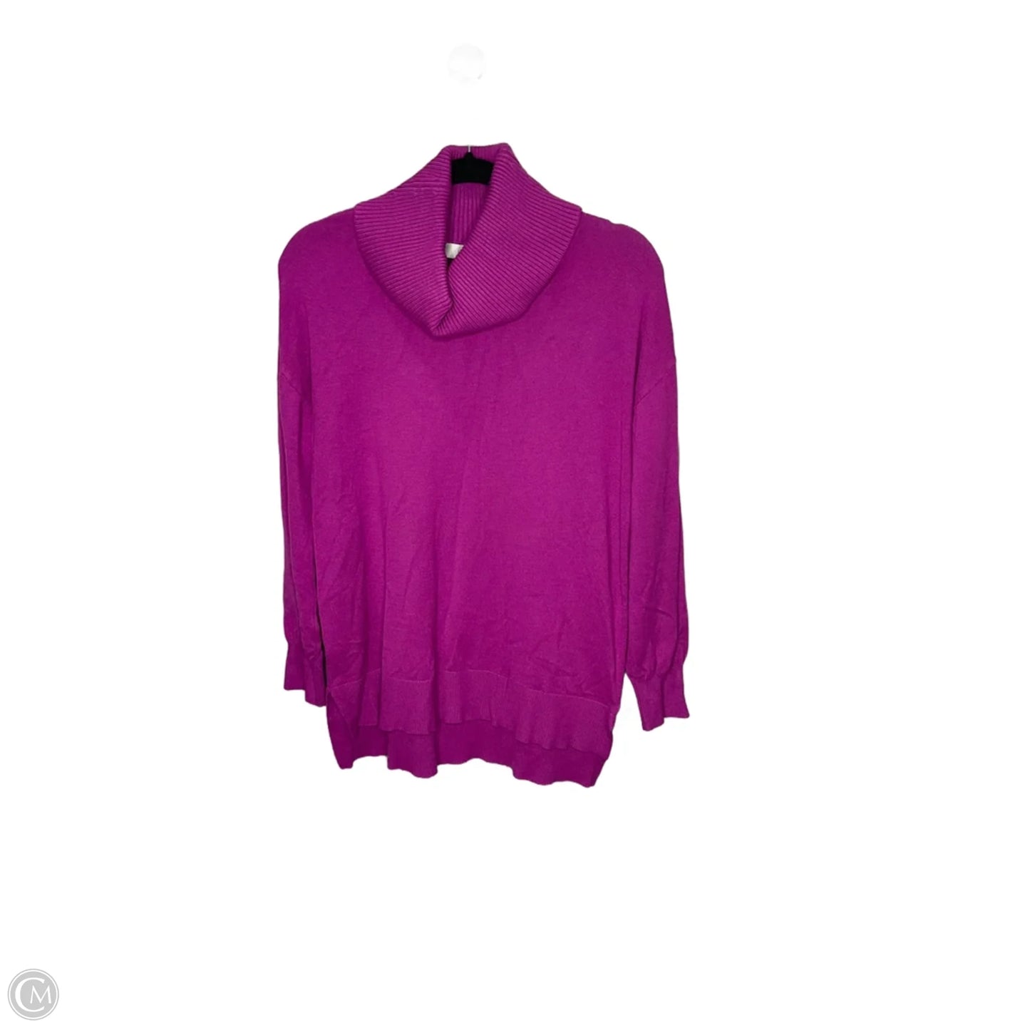 Sweater By Loft In Purple, Size: M