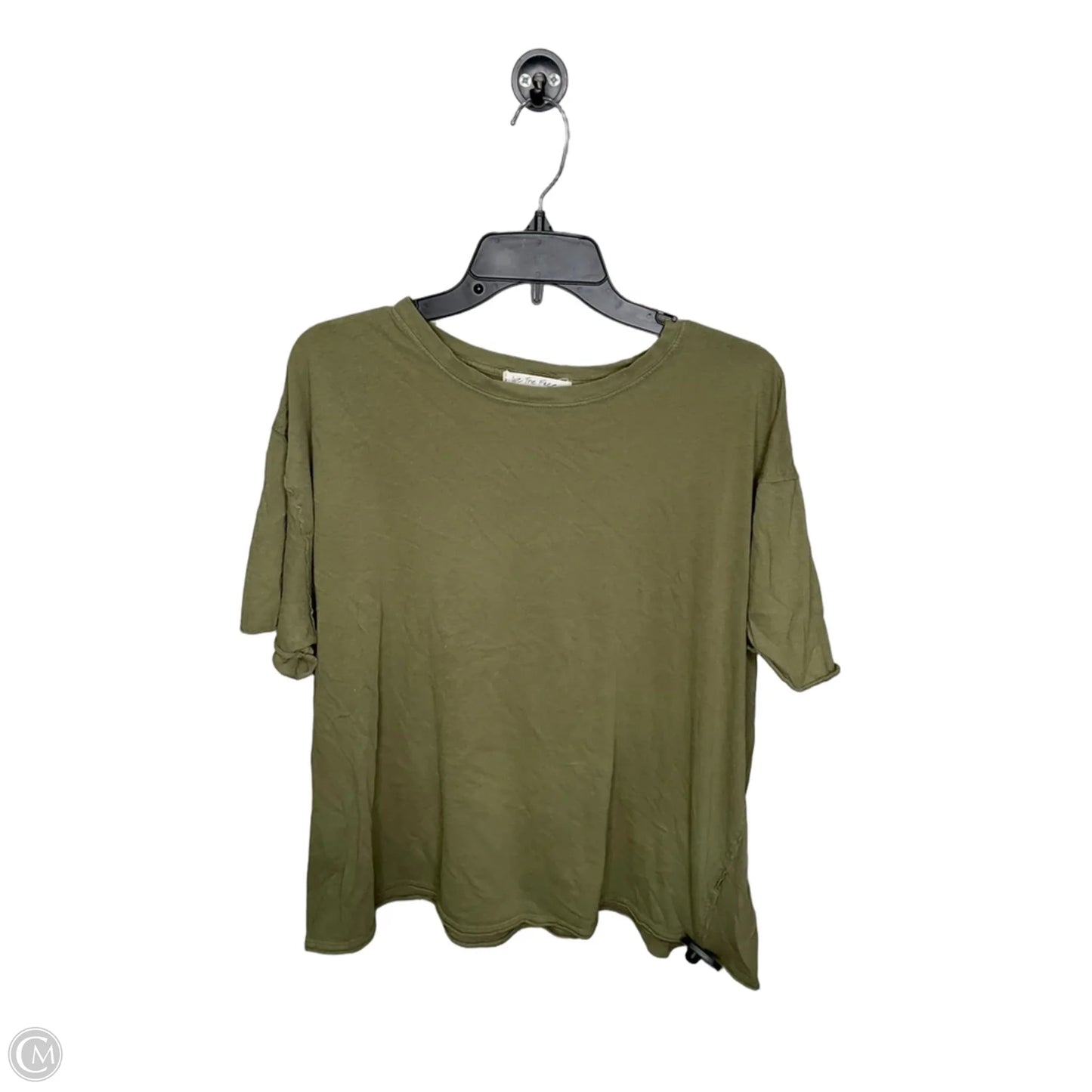Top Short Sleeve Basic By We The Free In Green, Size: M