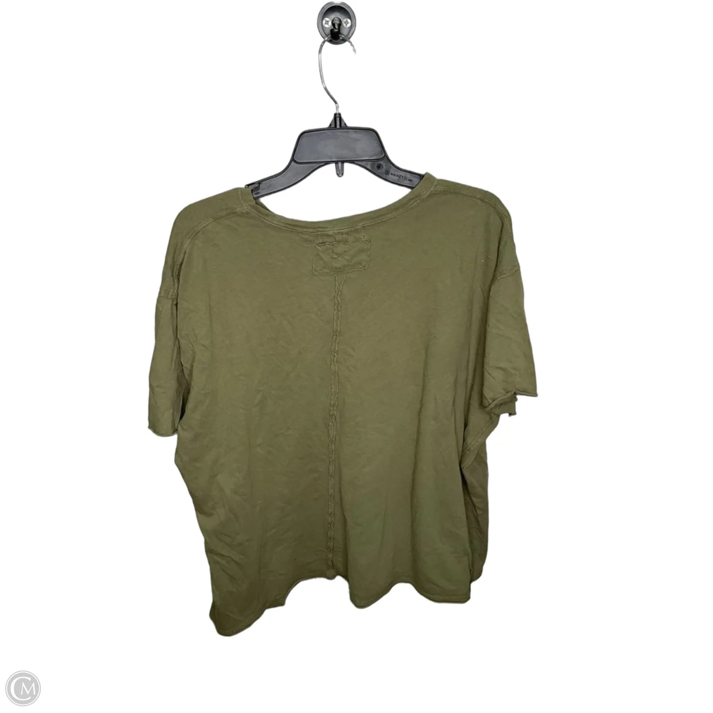Top Short Sleeve Basic By We The Free In Green, Size: M