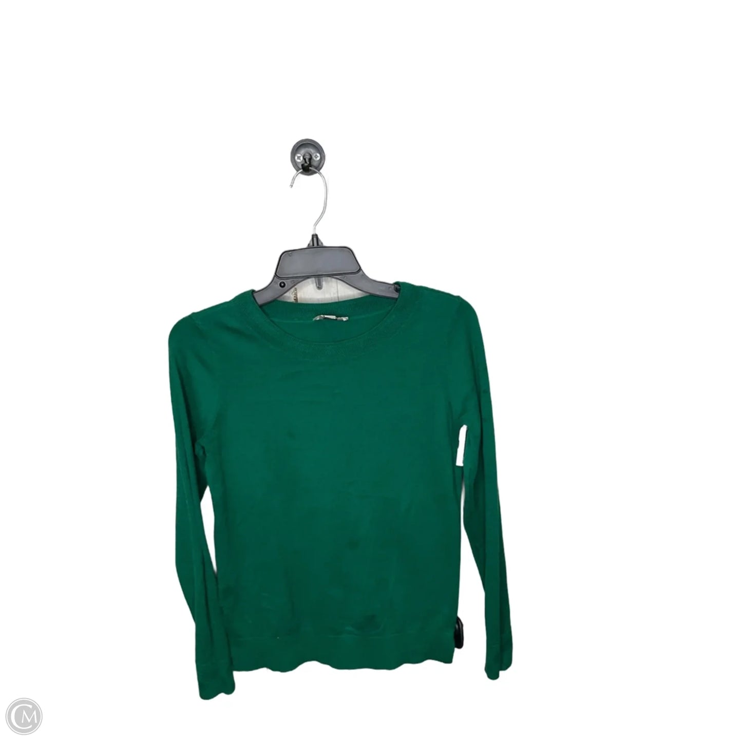Top Long Sleeve By Loft In Green, Size: Xs
