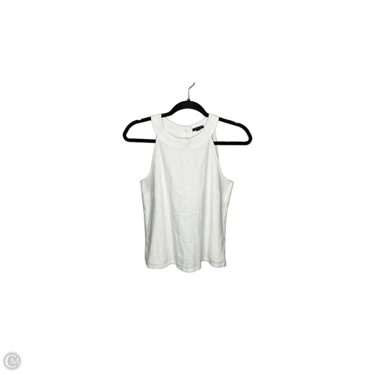 Top Sleeveless By Ann Taylor In White, Size: Xs