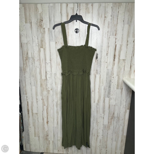 Dress Casual Maxi By Aerie In Green, Size: L