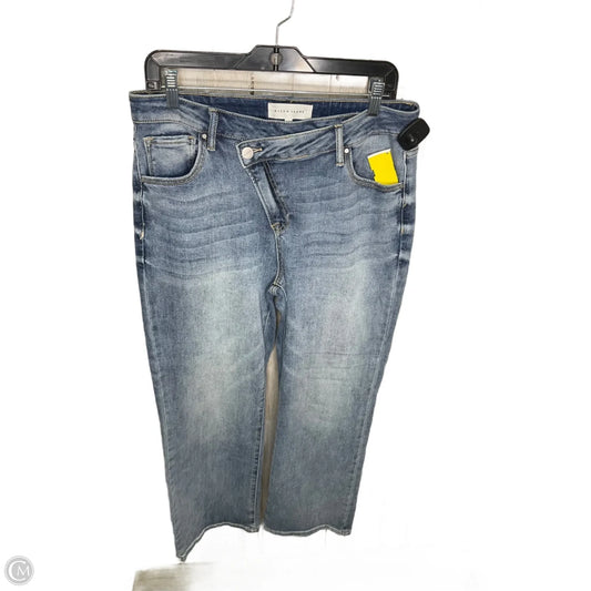 Jeans Straight By Risen In Blue, Size: 14