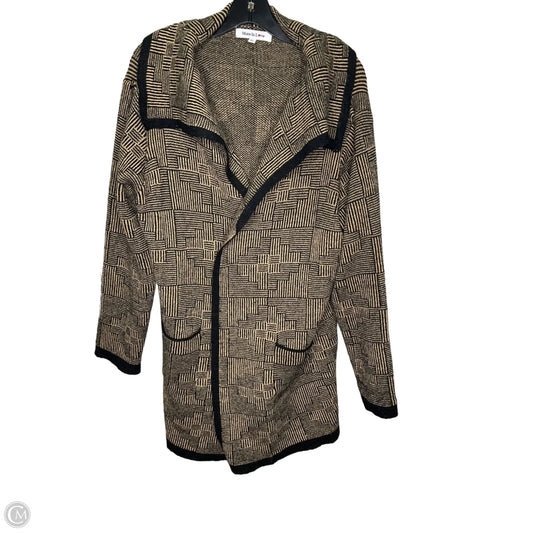 Cardigan By Clothes Mentor In Black & Brown, Size: Xl