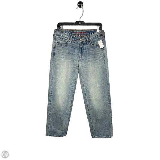 Jeans Straight By Lucky Brand In Blue Denim, Size: 4