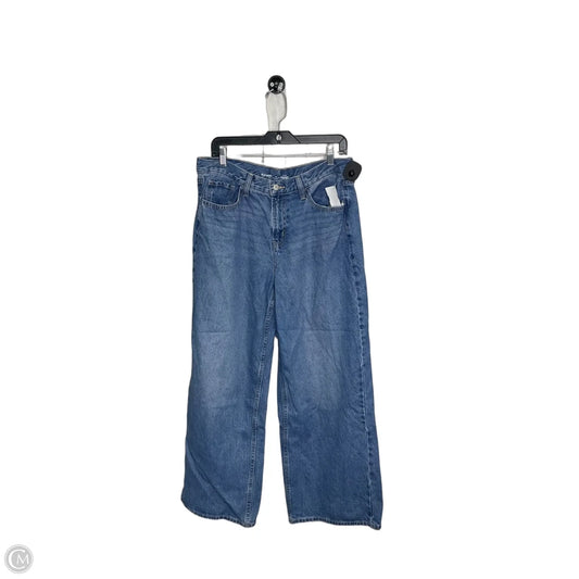 Jeans Wide Leg By Old Navy In Blue Denim, Size: 12