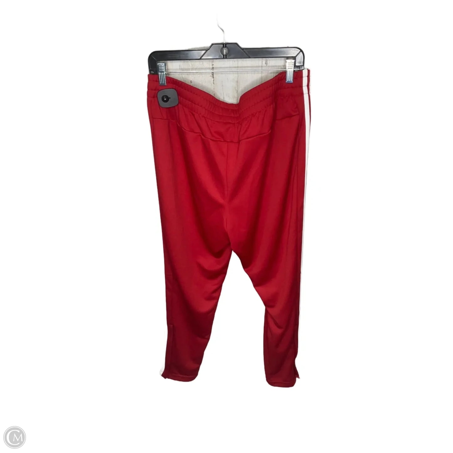 Athletic Pants By Adidas In Red, Size: Xl