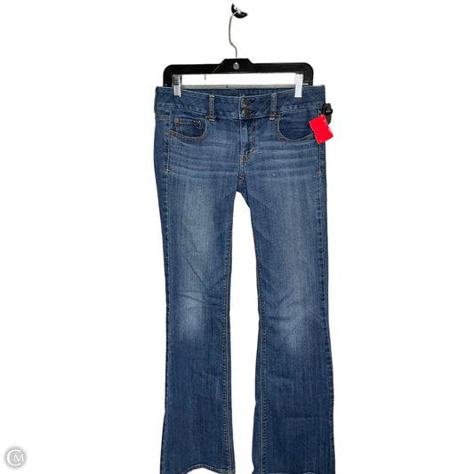 Jeans Boot Cut By American Eagle In Blue Denim, Size: 6