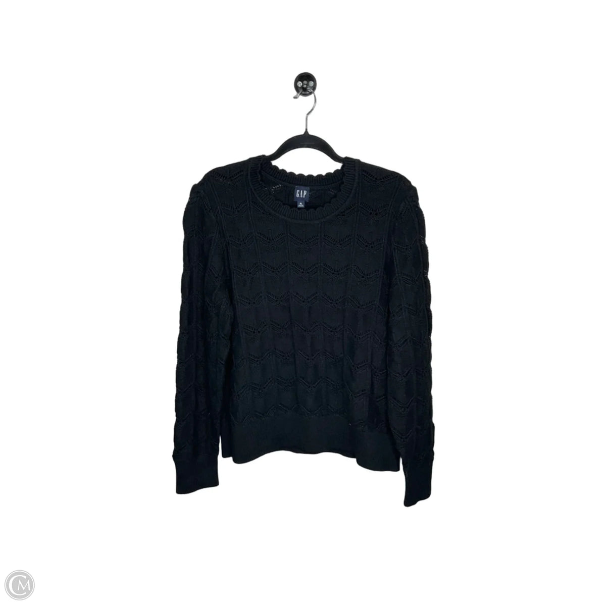 Sweater By Gap In Black, Size: Xl