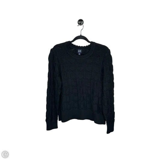 Sweater By Gap In Black, Size: Xl