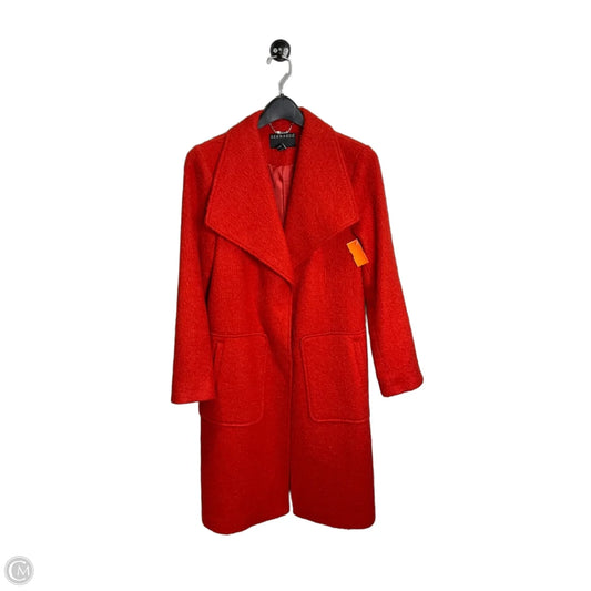 Coat Wool By Bernardo In Red, Size: S