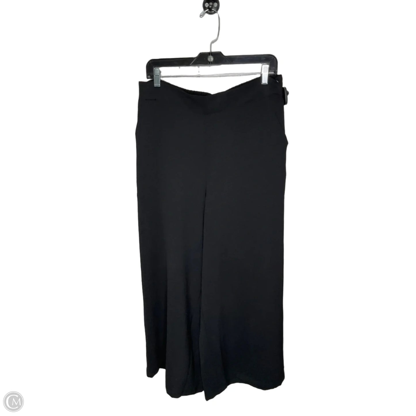Pants Wide Leg By Adrianna Papell In Black, Size: L