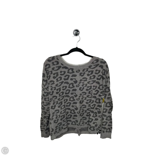 Sweatshirt Crewneck By Barefoot Dreams In Animal Print, Size: S
