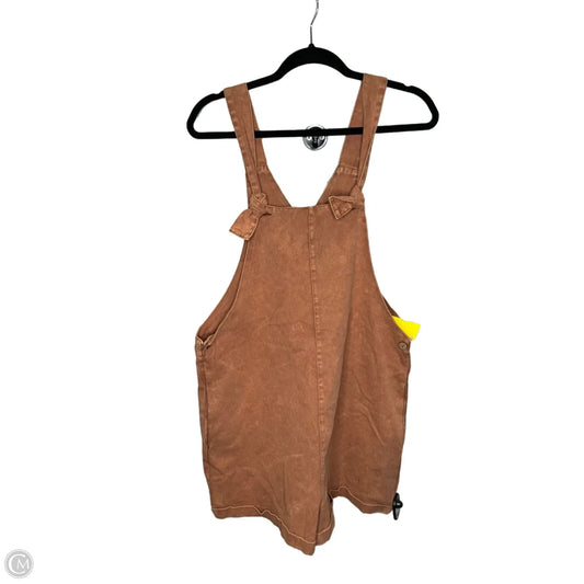 Romper By Clothes Mentor In Orange, Size: L