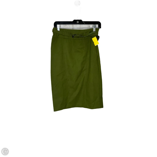 Skirt Midi By New York And Co In Green, Size: 2
