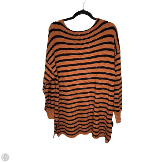 Sweater By Kirundo In Black & Brown, Size: L
