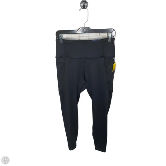Athletic Leggings By Crown And Ivy In Black, Size: M