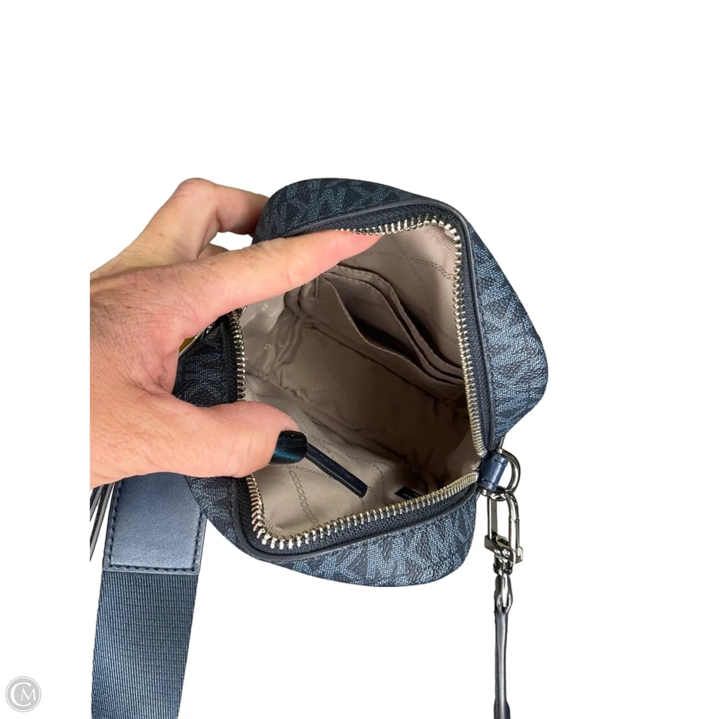 Crossbody Designer By Michael Kors, Size: Medium