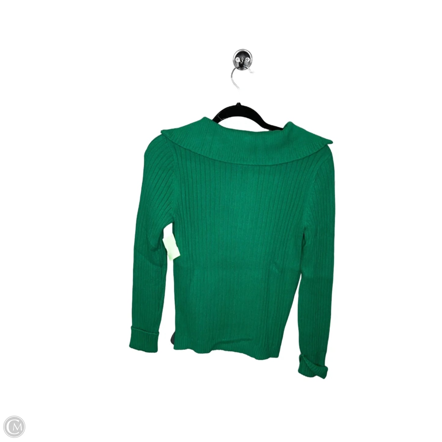Sweater By Talbots In Green, Size: S