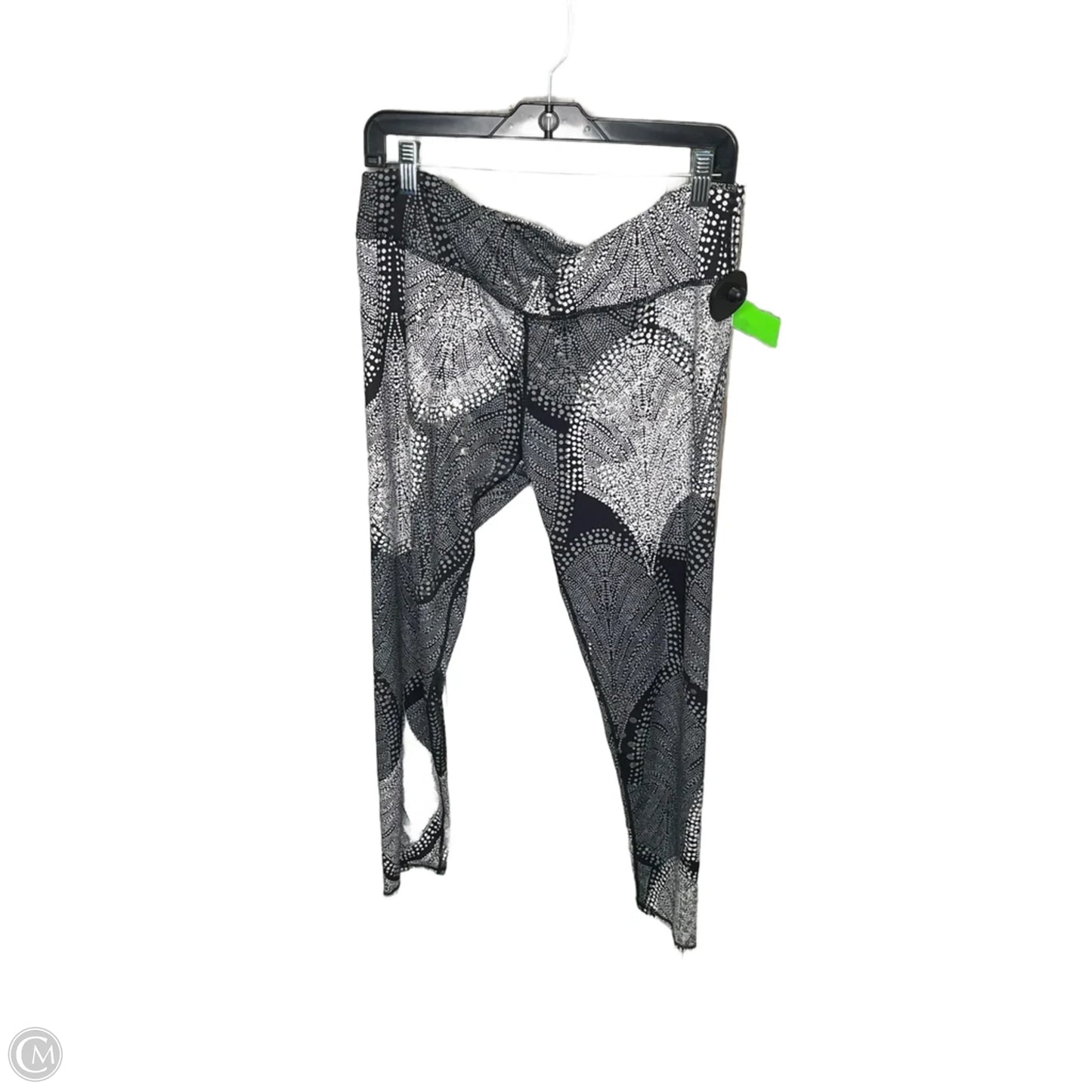 Athletic Leggings By Fabletics In Animal Print, Size: Xl